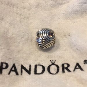 Authentic Pandora Hypnotic Charm *Retired*